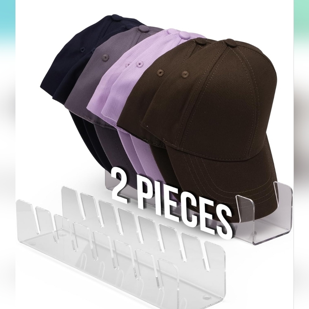 Hat Organizer for Baseball Caps